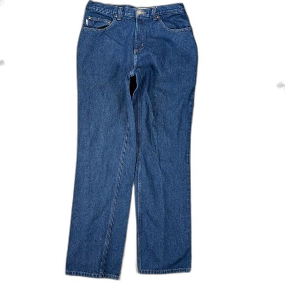 Carhartt Jeans 34x34 Mens Dark Denim 100% Cotton Relaxed Fit Workwear 381-83 - Picture 4 of 12